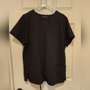 Mandala Black Medium Scrub Set